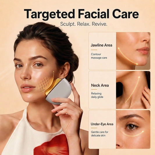 GS5 heated gua sha facial massager features